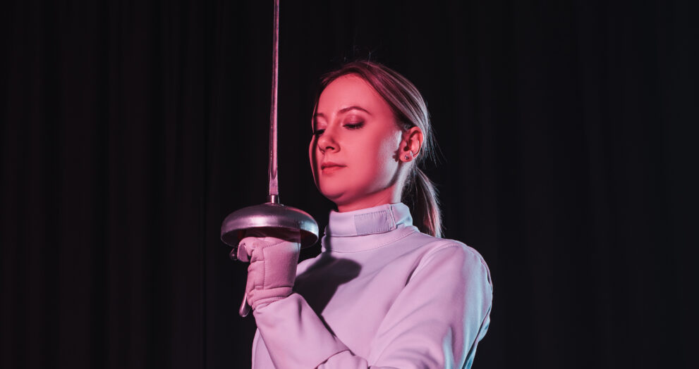 It's 100mph chess, say fencers taking on the world